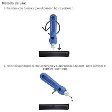 Punzon SATURNIA para Tubos de Riego Ø 3 mm