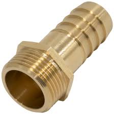 Racor Macho Acanalado 3/4" para Manguera Ø20mm - AERZETIX C66071