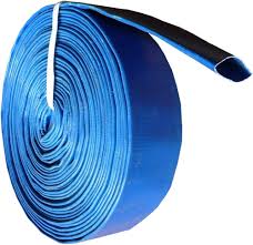 Rollo de Manguera Plana de PVC de 2'' - 100 Metros