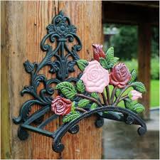 Soporte Metálico para Manguera de Jardín