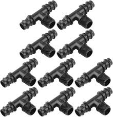 Conector en T para Riego Eficiente - Mangueras 20 mm x 1/2''