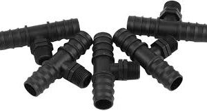 Conector en T para Riego Eficiente de Mangueras