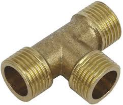 Conector en T de Latón 3 Vías BE-TOOL 1/2