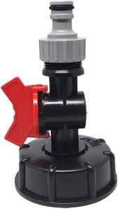 Adaptador IBC para Manguera de Agua con Válvula de Grifo