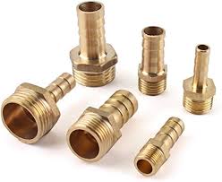 Conector de Grifo de Latón 8 mm x 1/2" Macho
