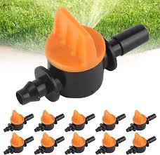 GAESHOW 50 Piezas: Llave de Paso para Riego por Goteo