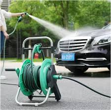 Carro Carrete de Manguera IXIETY: Riego Eficiente y Almacenamiento Práctico