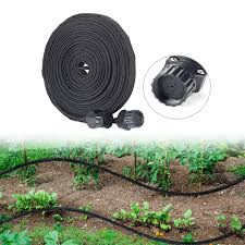 Manguera de Remojo Eficiente de 75 Pies para Jardines