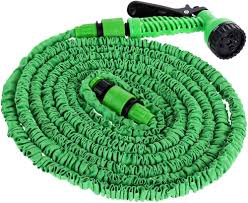 Manguera de Riego Extensible de 50 ft con Conector de Pistola