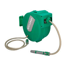 Enrollador Automático de Manguera para Jardín