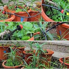Tubo de Riego por Goteo Automático para Jardín