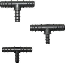 Conector T para Manguera 1" a 3/4" y 1/2