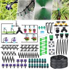 Kit de Riego por Goteo de 40 m - 163 Piezas con Divisor en Y