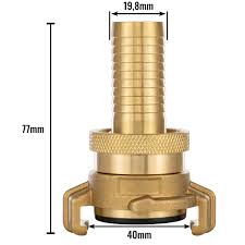 Acoplamiento Poppstar 19mm para Manguera de Succión y Alta Presión