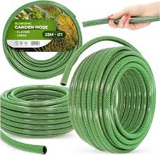 Manguera de Jardín Reforzada 1" x 25m - Verde
