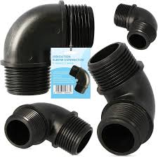 Codo de PVC de 1" para Riego y Extensión de Manguera