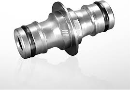 Conectores de Manguera Diivoo 2 Empalme de Metal 1/2 Pulgada