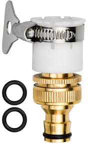 Conector de Grifo de Latón para Manguera de Jardín BOFUS