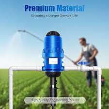 Inyector de Fertilizantes Ajustable para Riego por Goteo