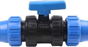Conector de Jardín con Válvula