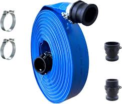 Manguera Plana 6 Bares con Acoples Camlock