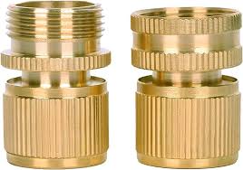 Adaptadores de Agua de Latón 3/4'' para Ducha y Jardín
