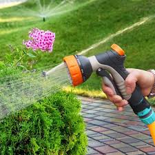 Ducha de Jardín Multifuncional con Flujo Ajustable