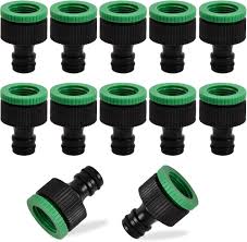 Conectores de Manguera Pinsheng 10 Piezas 3/4" y 1/2" BSP