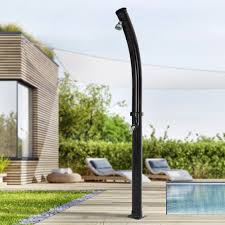Ducha Solar de Jardín Curvada 20L - Agua Caliente sin Electricidad