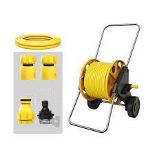 Carrete Ruedas para Manguera de Jardín