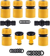 Kit de Conectores Rápidos para Manguera de Jardín - 10 Piezas