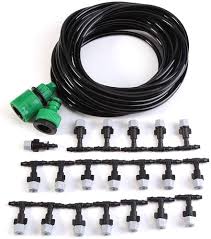Sistema de Enfriamiento por Nebulización con Manguera y Boquilla